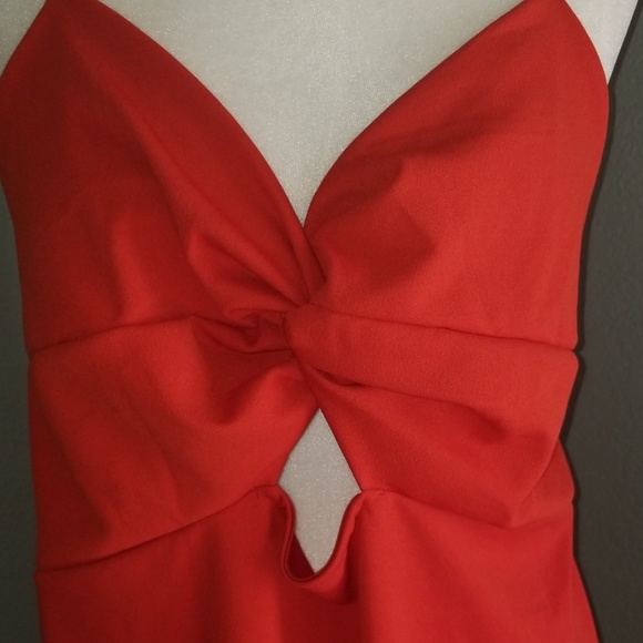 Sexy burnt orange sundress - Picture 2 of 6